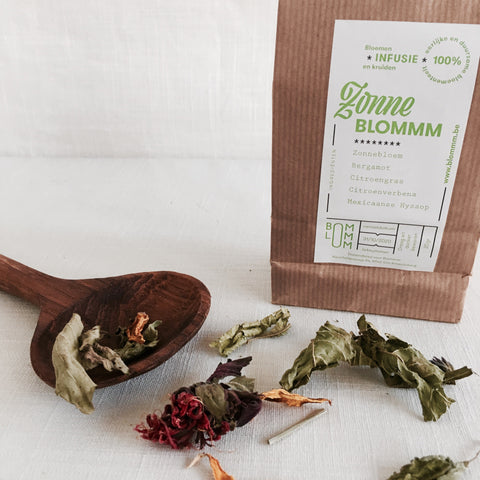 BLOMMM’N & KRUIDEN INFUSIE - ZONNEBLOMMM