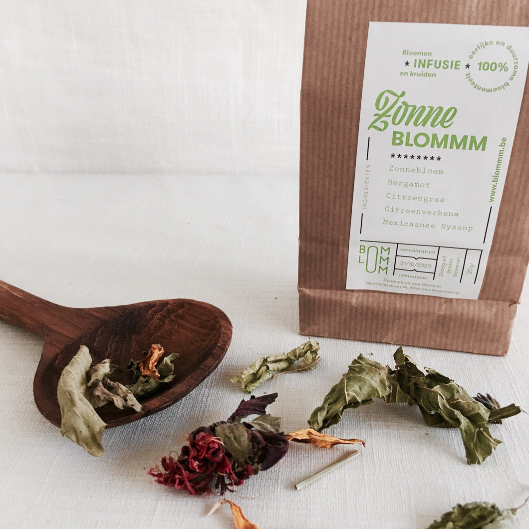 BLOMMM’N & KRUIDEN INFUSIE - ZONNEBLOMMM